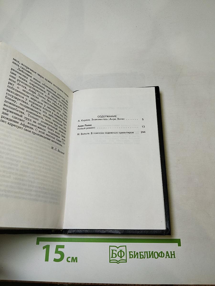 Новый роман