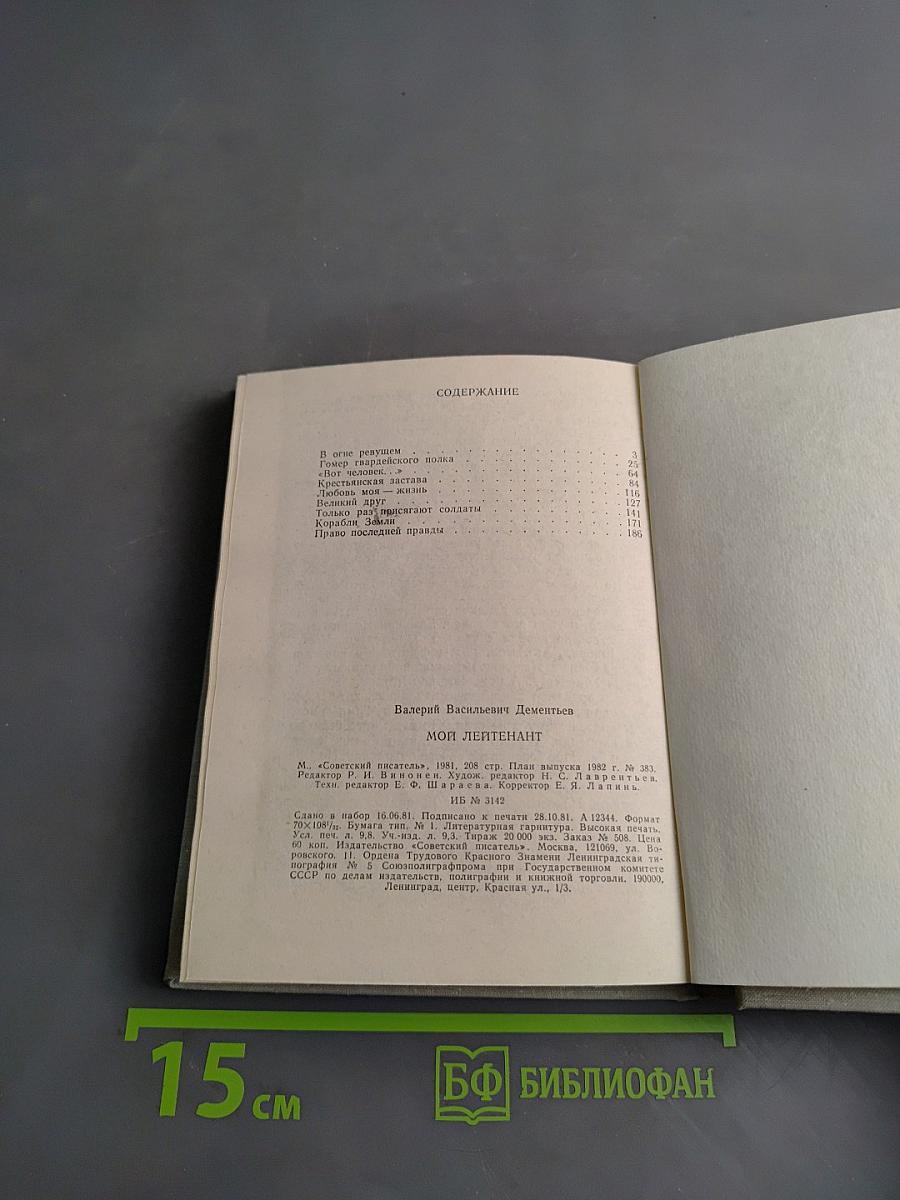Мой лейтенант. Книга о Сергее Орлове
