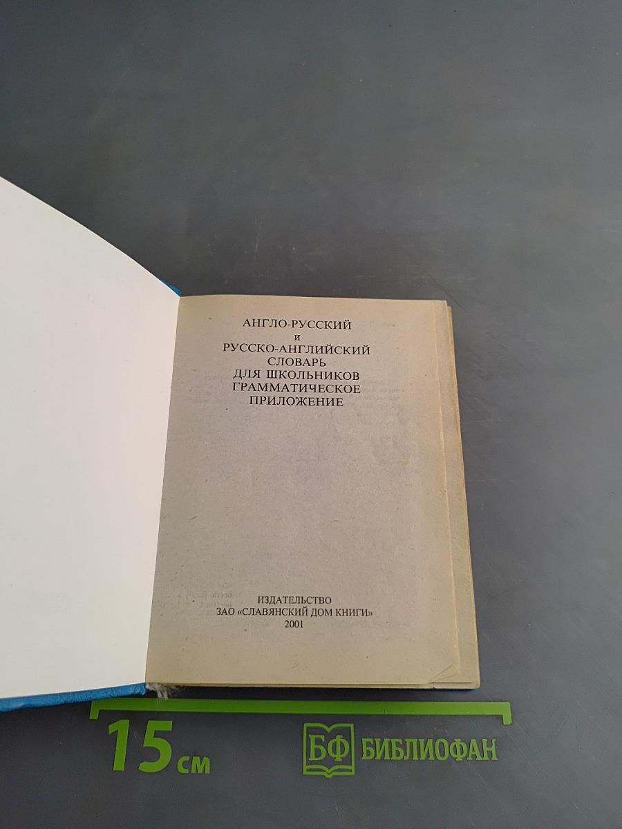 Англо-русский и русско-английский словарь для школьников. Грамматика