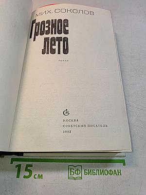 Грозное лето