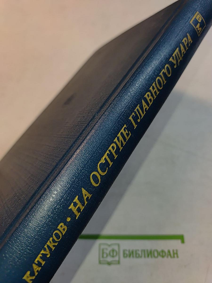 На острие главного удара