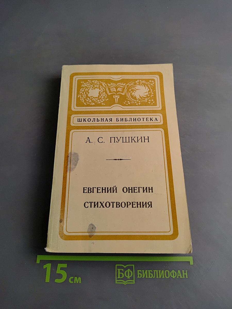 Евгений Онегин. Стихотворения