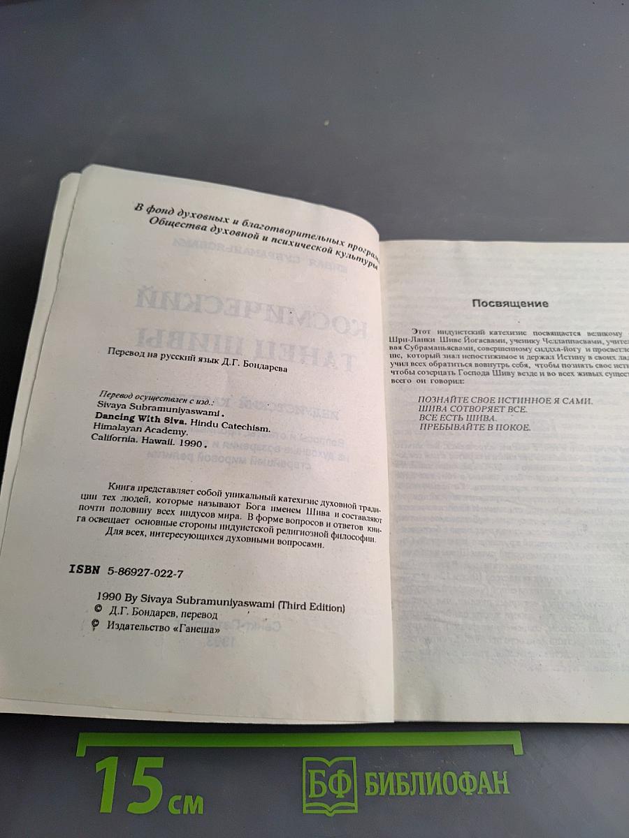 Космический танец Шивы. Индуистский катехизис