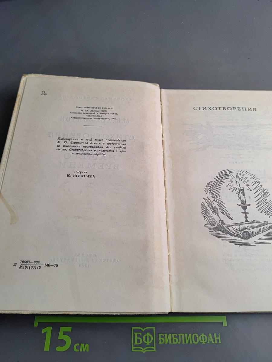 Стихотворения. Герой нашего времени