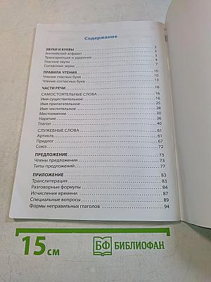 Правила английского языка. Начальная школа