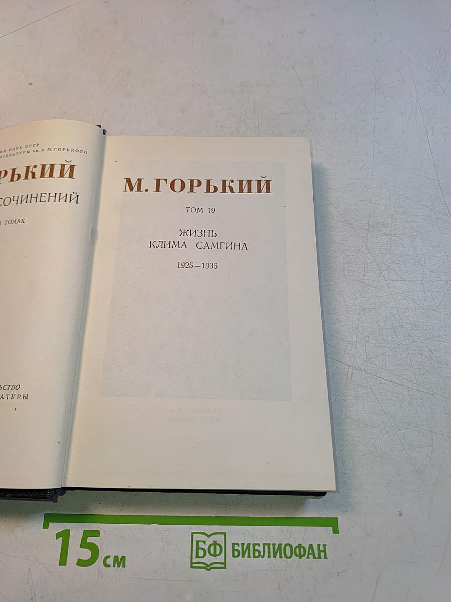 Жизнь Клима Самгина. Том 19