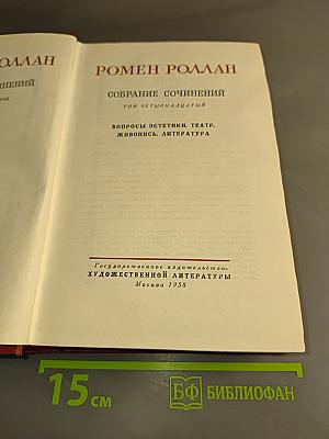 Собрание сочинений. Том четырнадцатый. Вопросы эстетики. Театр. Живопись. Литература