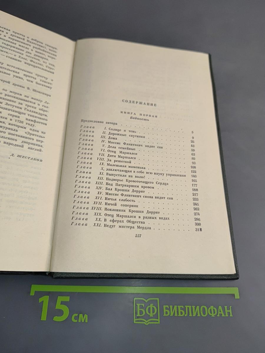 Собрание сочинений. Том двадцатый. Крошка Доррит. Книга первая