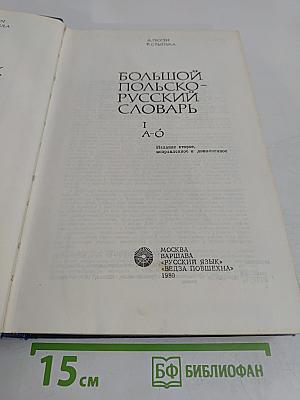 Большой польско-русский словарь