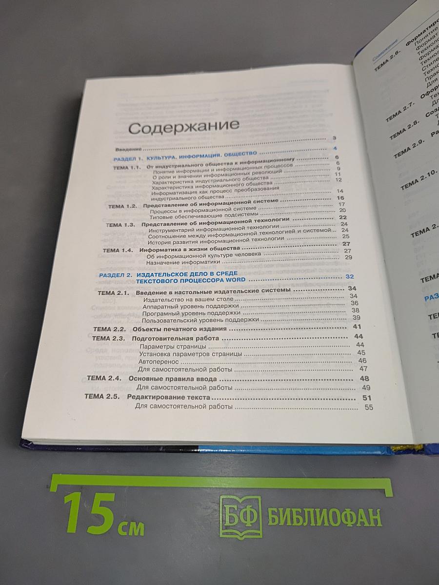 Информатика 10-11 класс