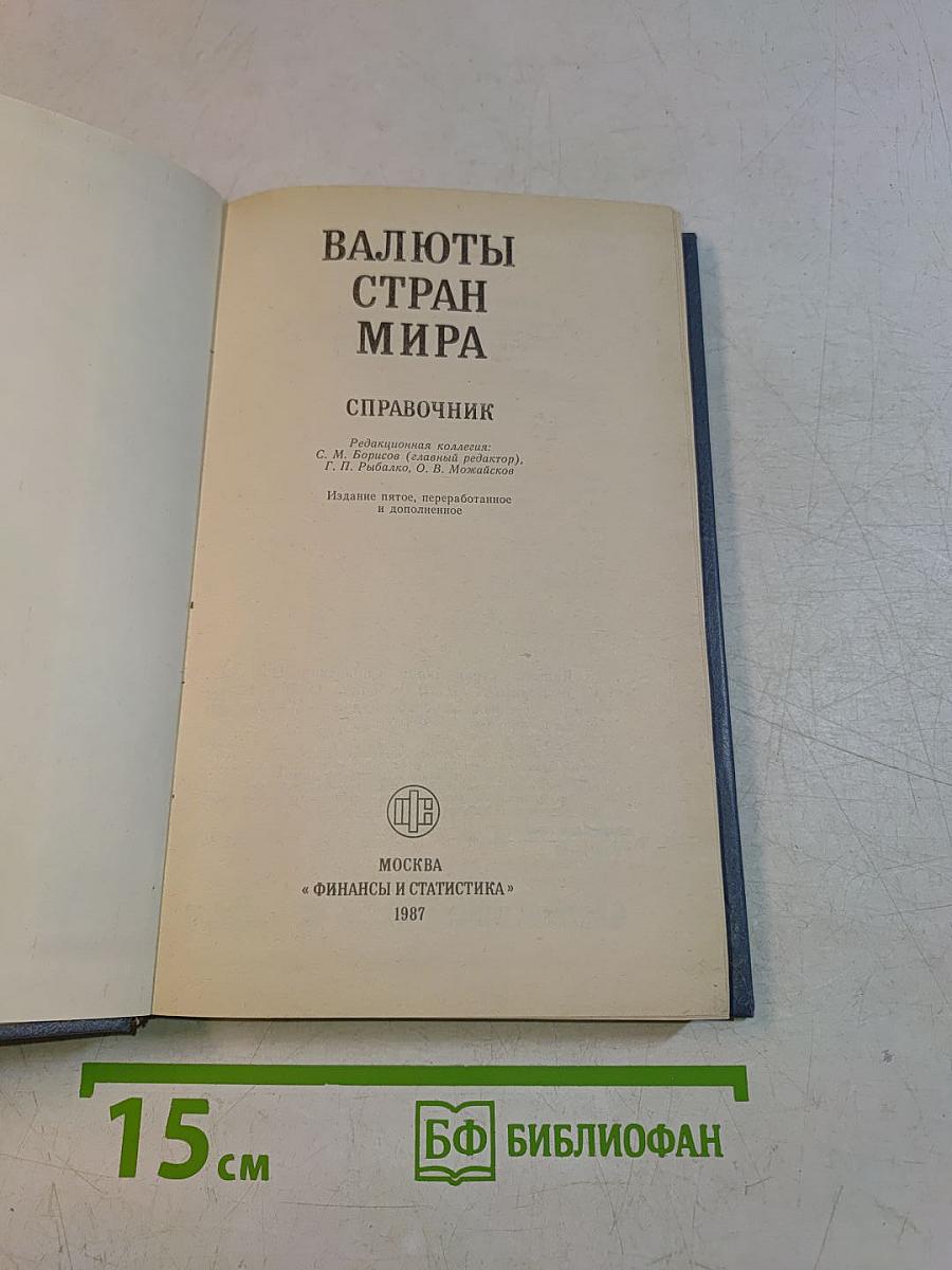 Валюты стран мира. Справочник