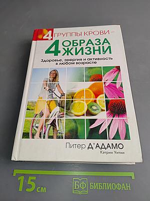 4 группы крови - 4 образа жизни