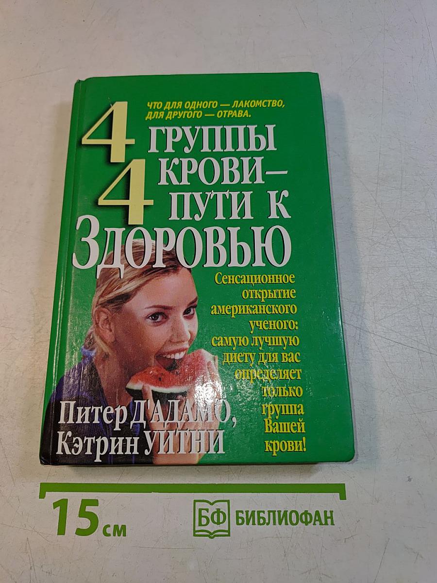 4 группы крови – 4 пути к здоровью