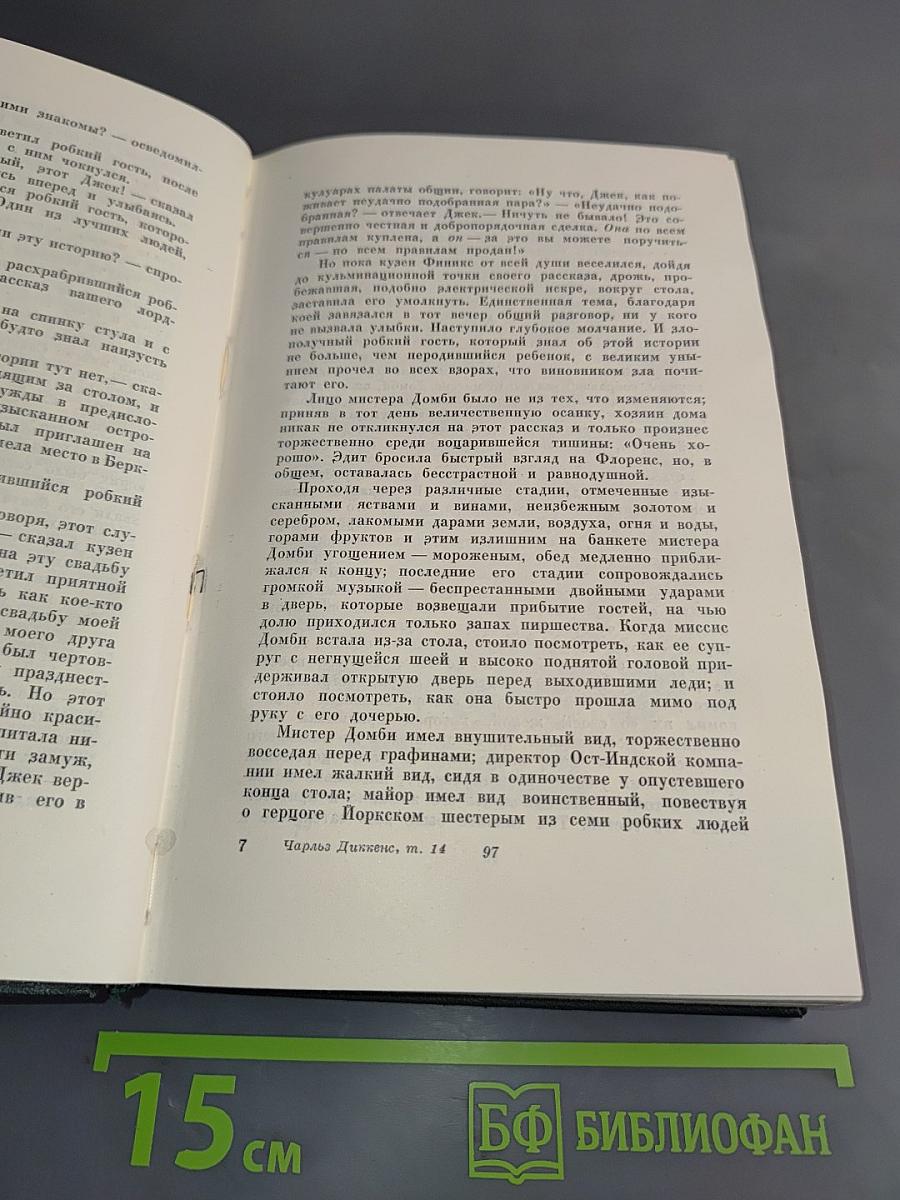 Собрание сочинений. Том четырнадцатый. Торговый дом "Домби и сын"
