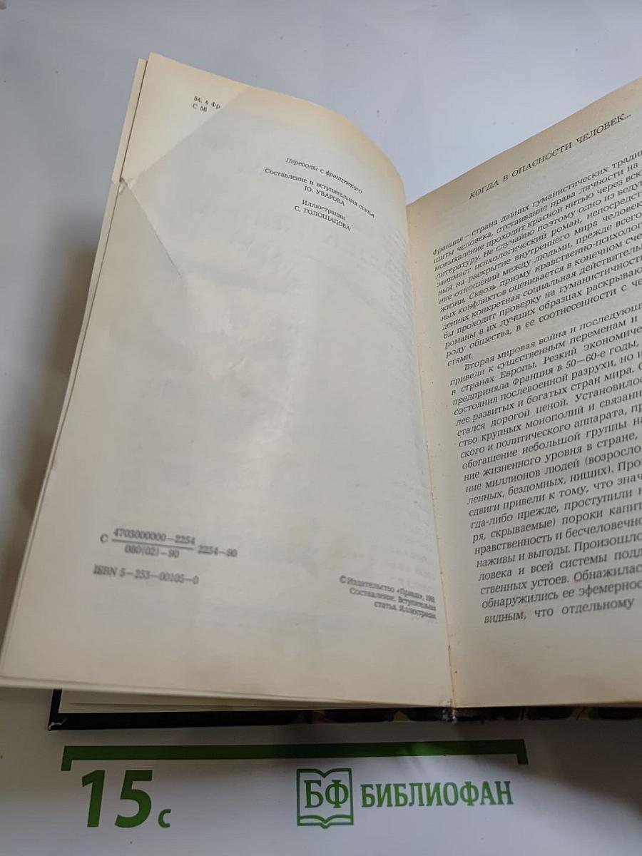 Современный французский детективный роман