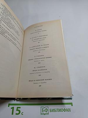 Современный французский детективный роман