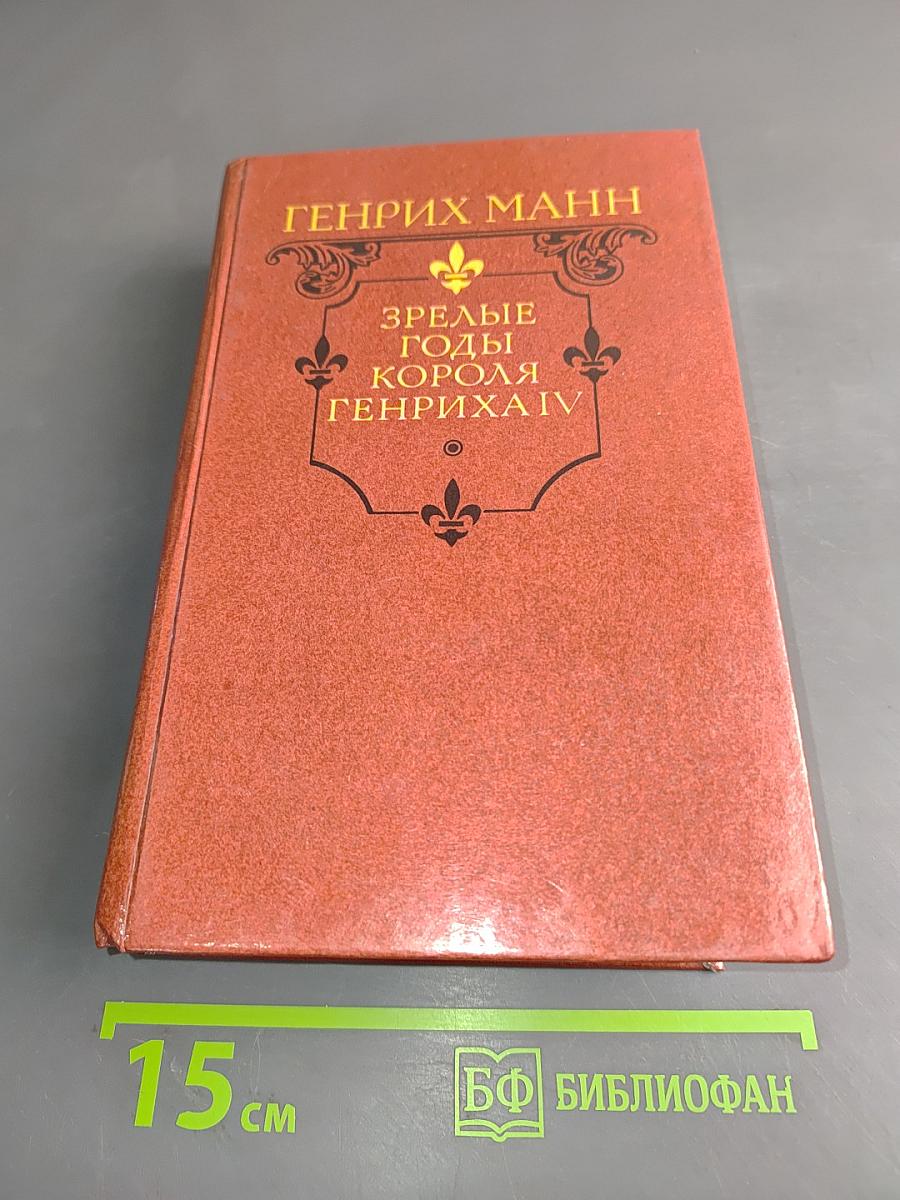 Зрелые годы короля Генриха IV