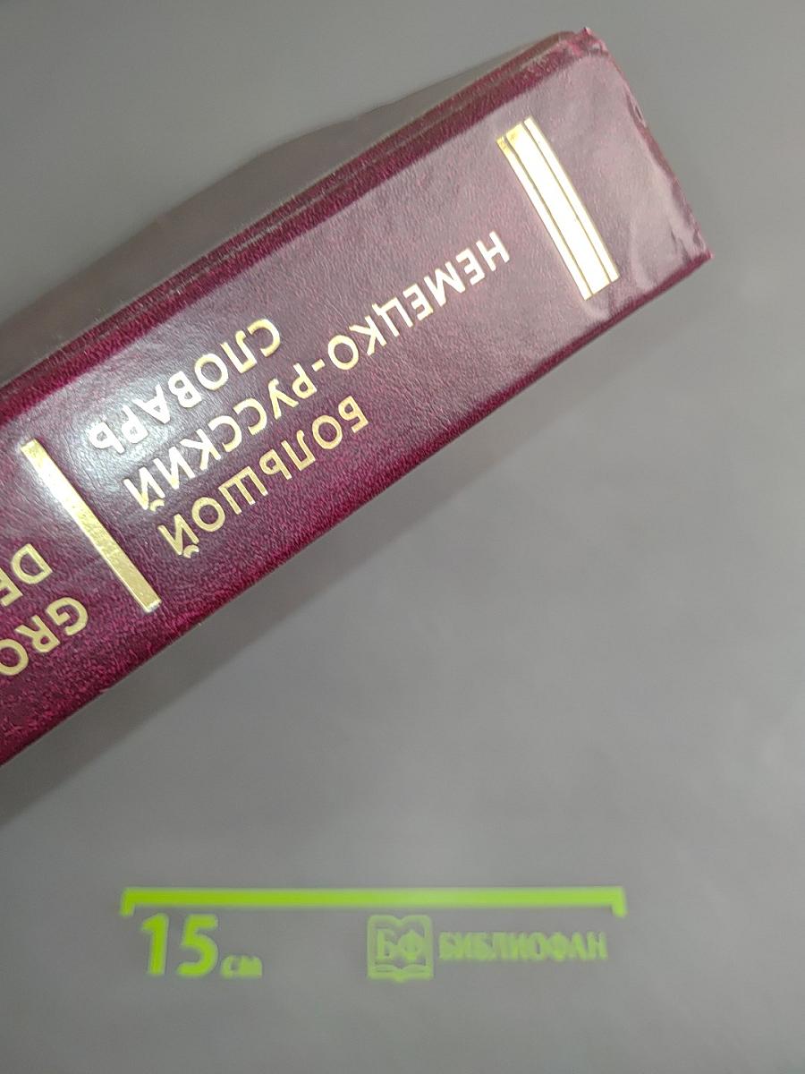 Большой немецко-русский словарь