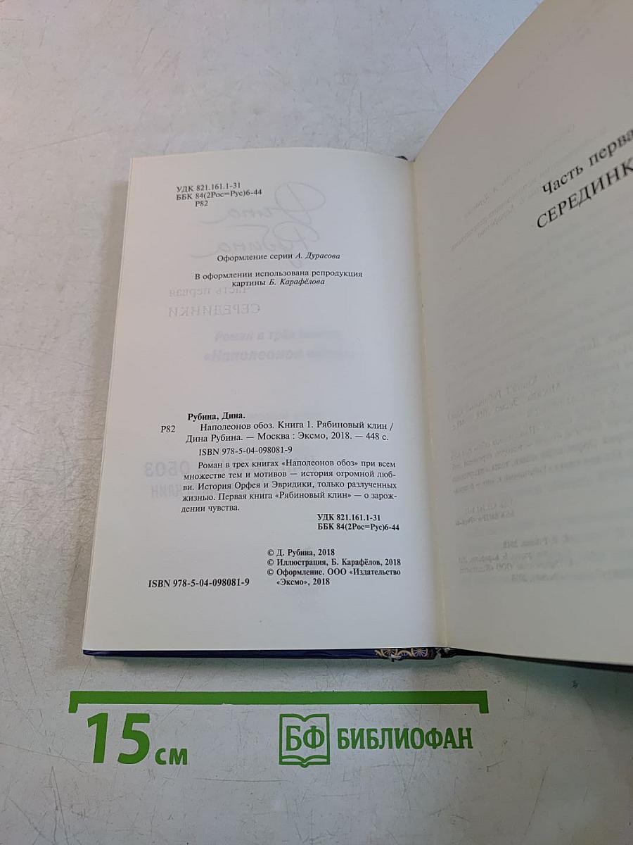 Наполеонов обоз. Книга 1. Рябиновый клин