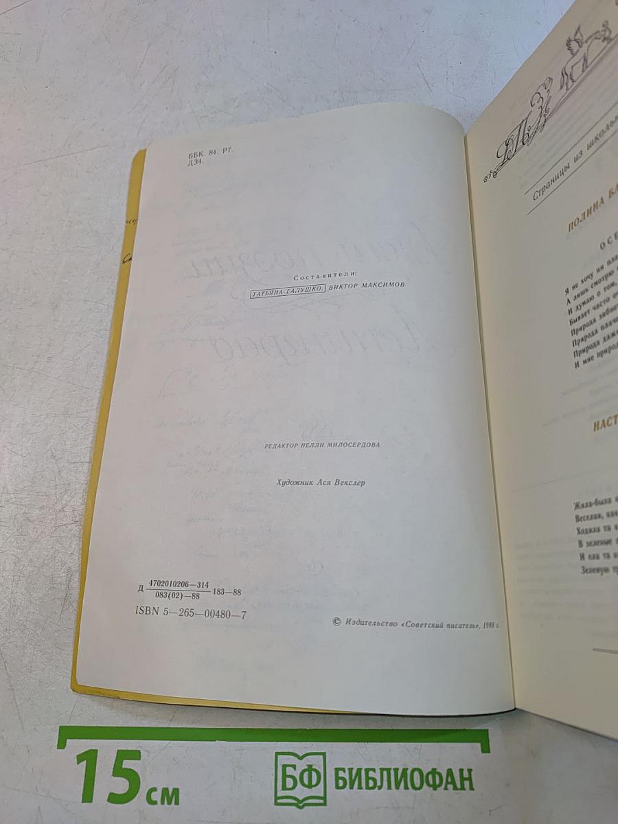 День поэзии. Ленинград 1988