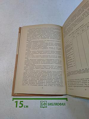 Методические указания к разработке планов развития торговли. Часть II. Планирование капитальных вложений и развитие материально-технической базы торговли