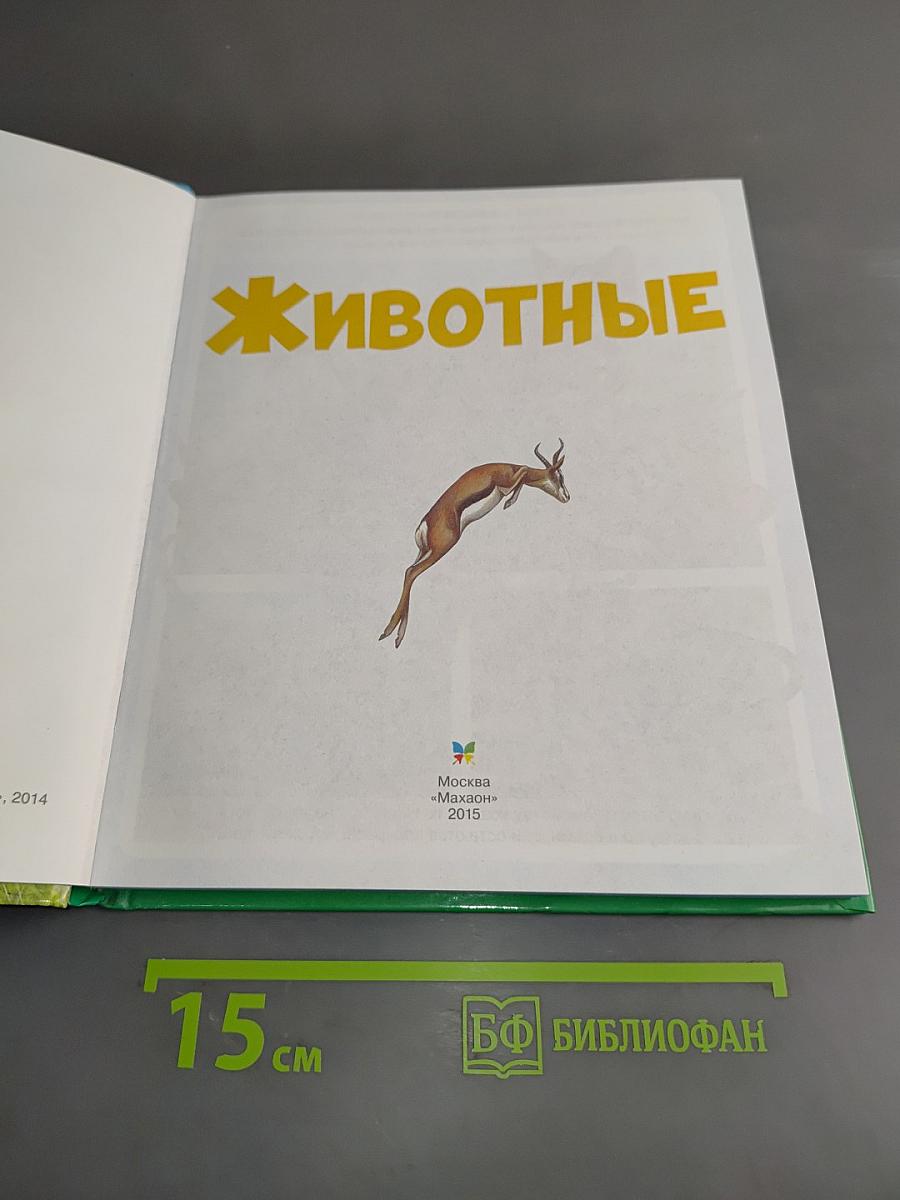 Животные. Твоя первая энциклопедия