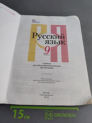 Русский язык. 9 класс
