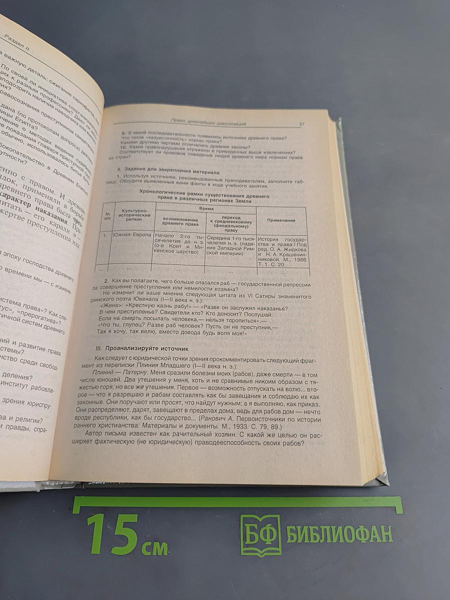 Из истории права. Учебник для 10-11 классов
