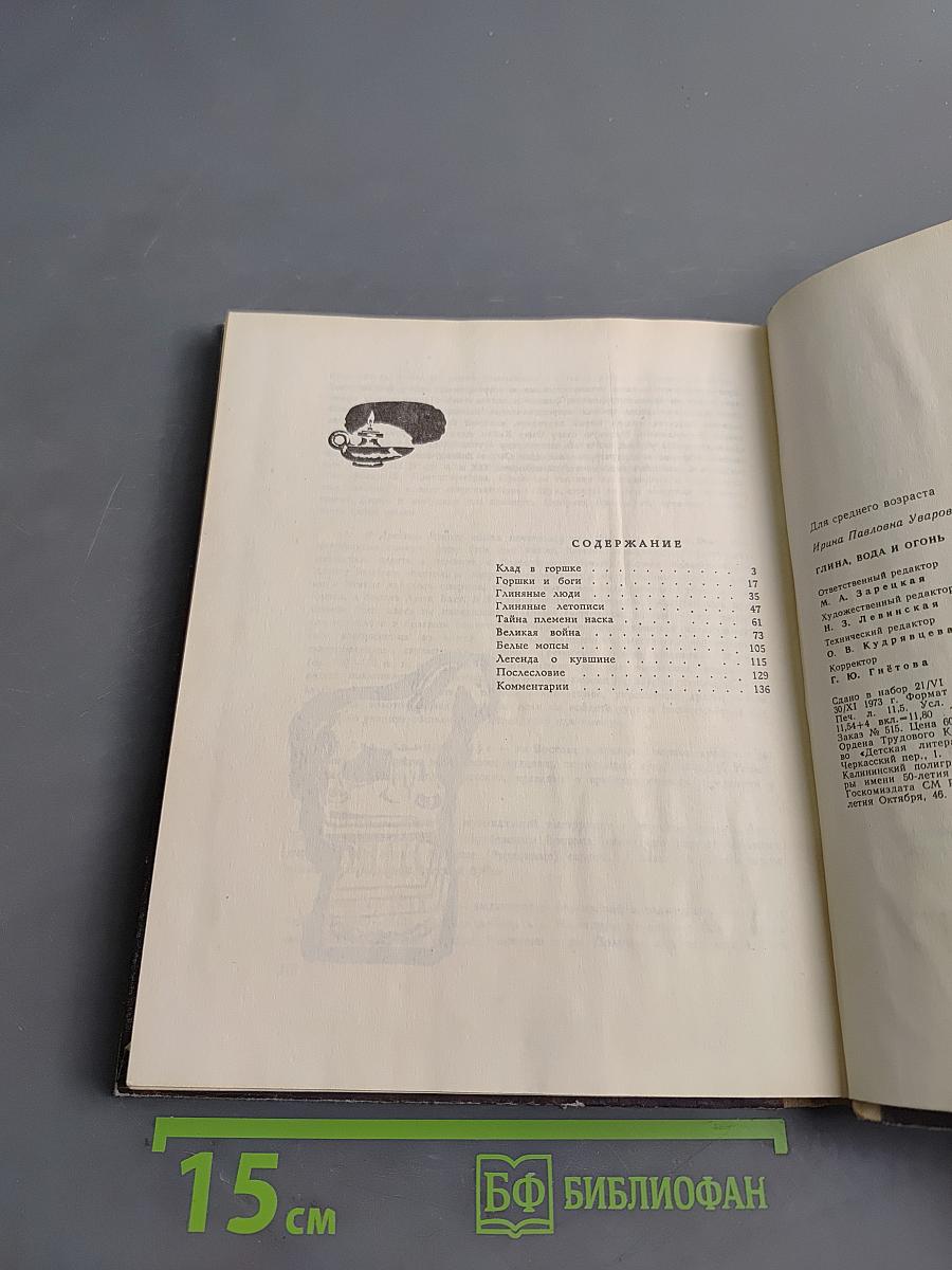 Глина, вода и огонь
