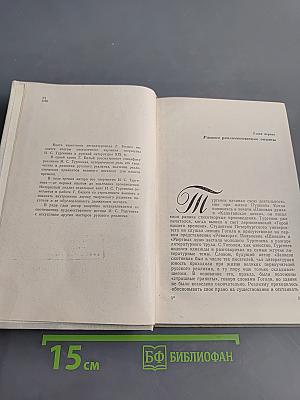 Тургенев и русский реализм