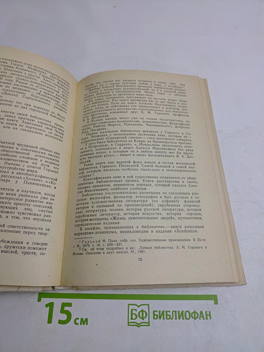 Организация чтения учащихся старших классов