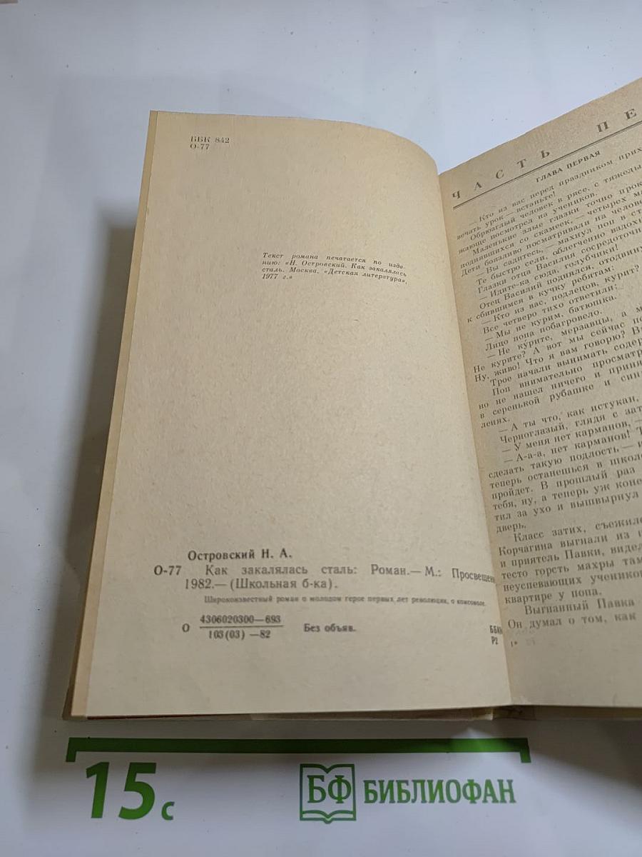 Как закалялась сталь