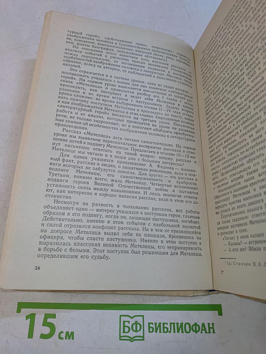 Изучение теории литературы в средней школе (IV-X классы)