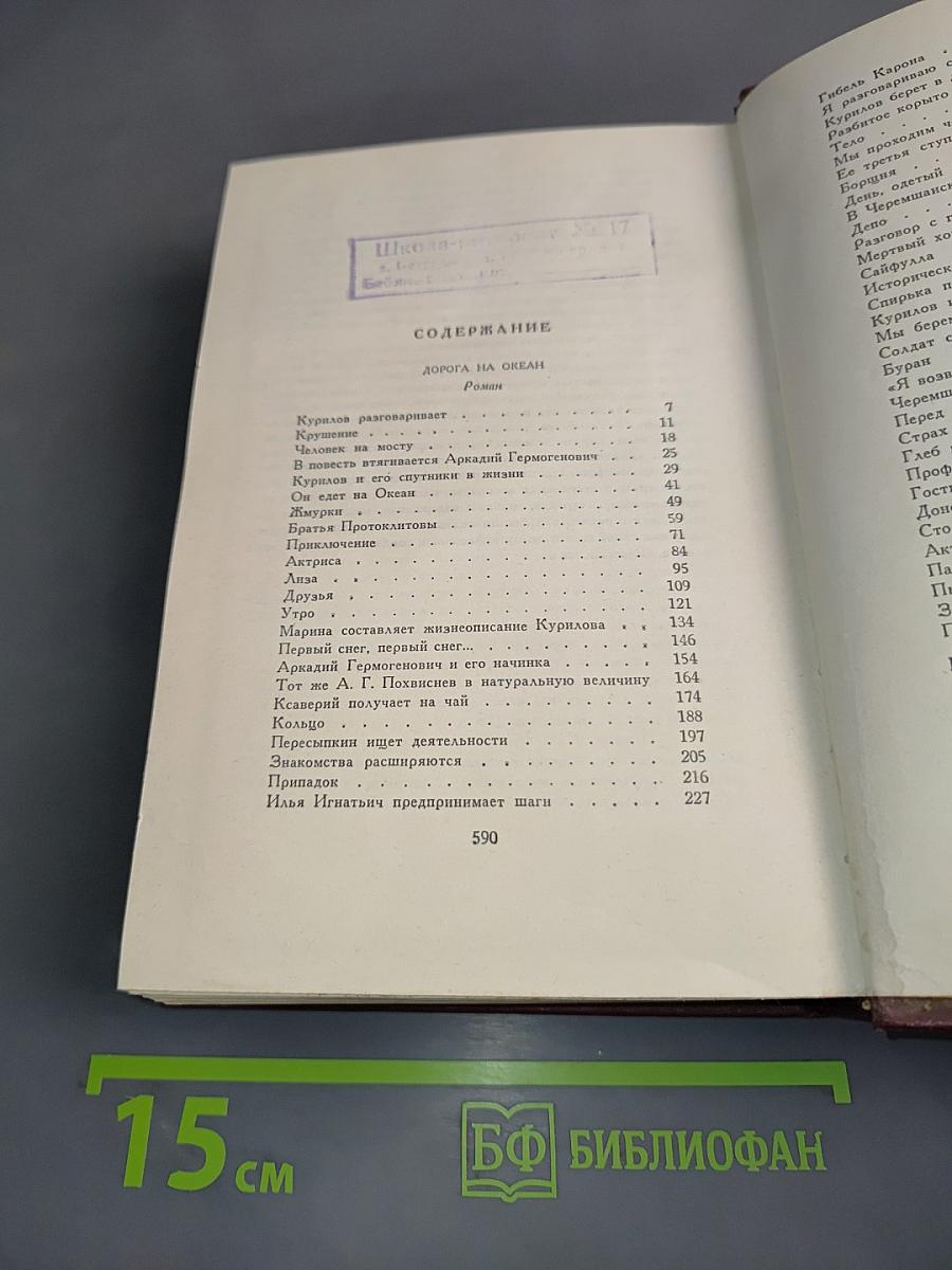 Собрание сочинений. Том шестой. Дорога на океан. Роман