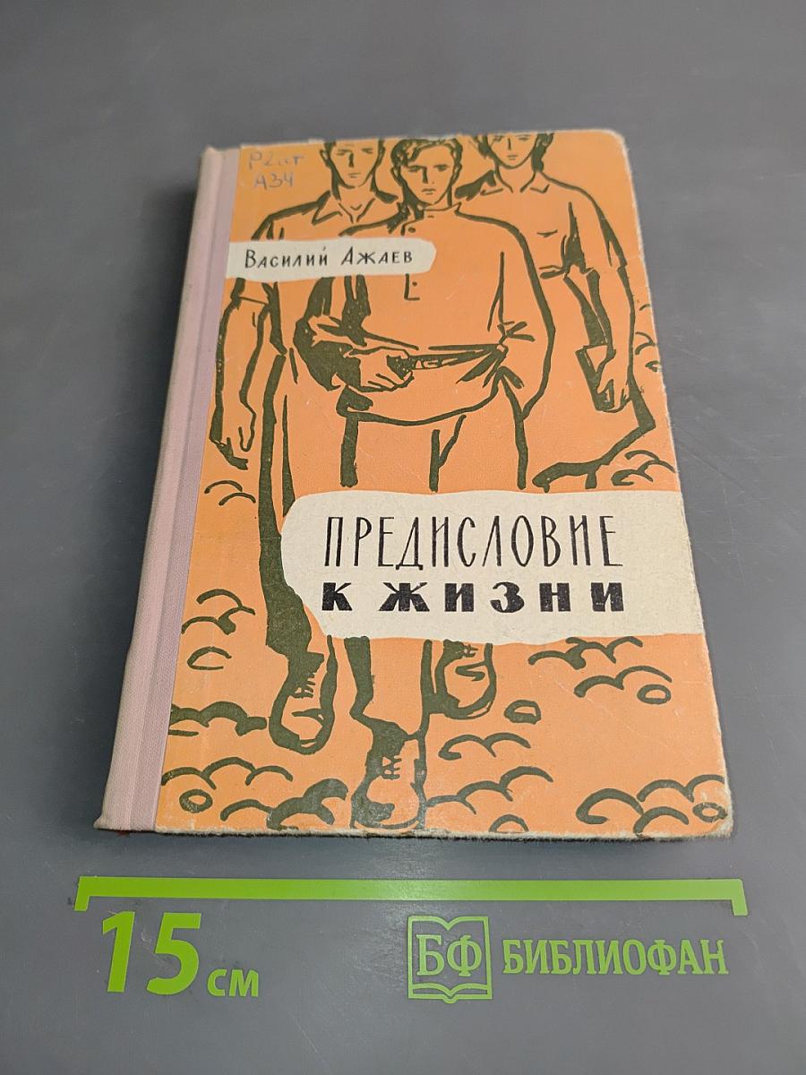 Предисловие к жизни