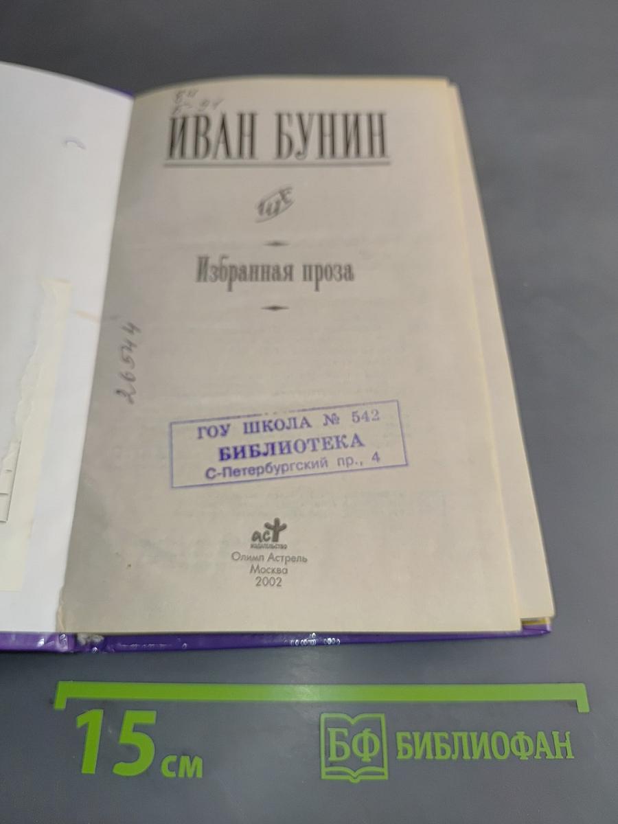 Избранная проза