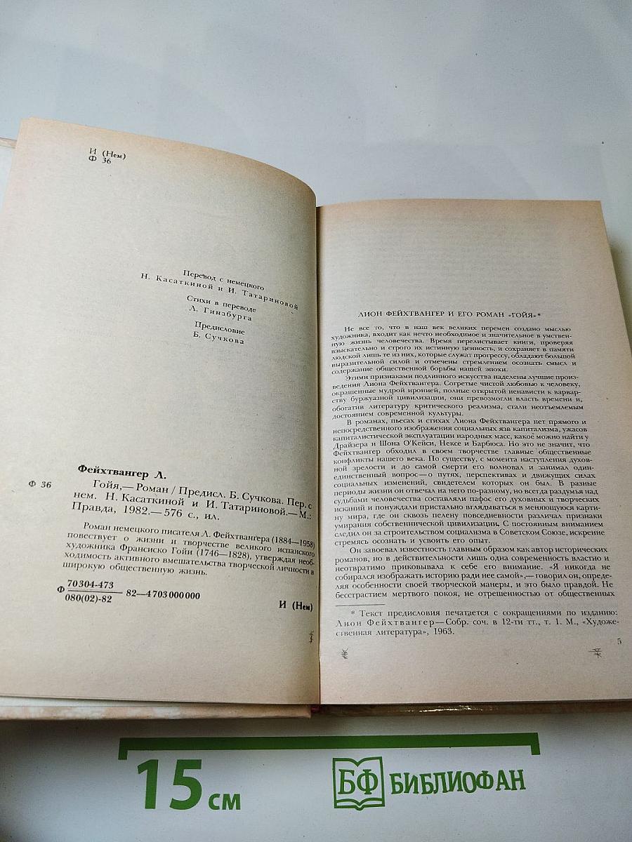 Гойя, или Тяжкий путь познания