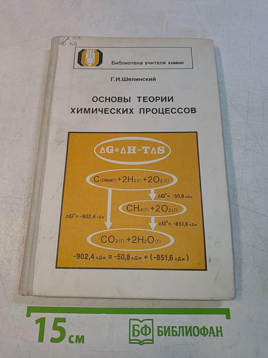 Основы теории химических процессов
