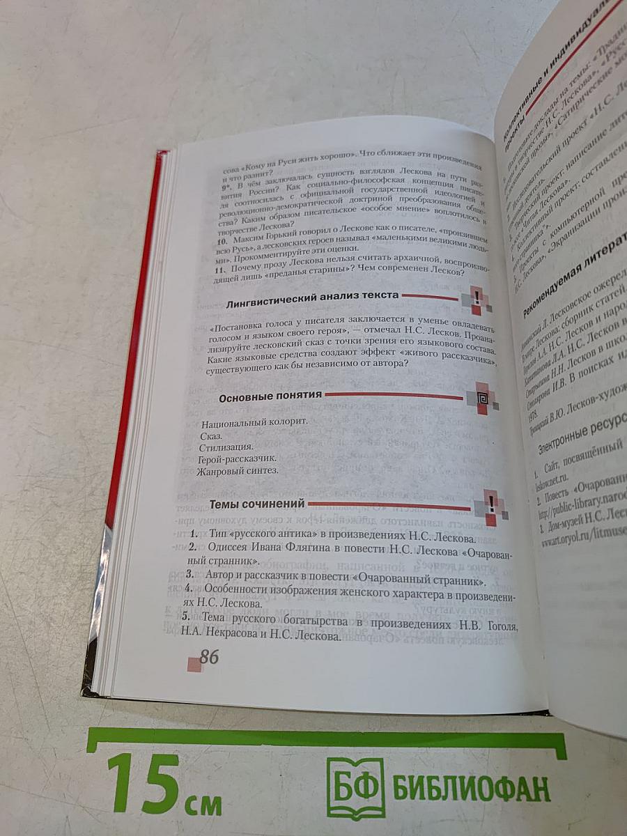 Литература. 10 класс. Часть II