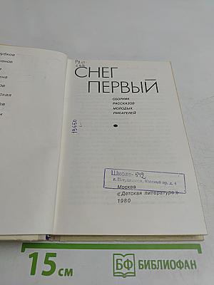 Снег первый