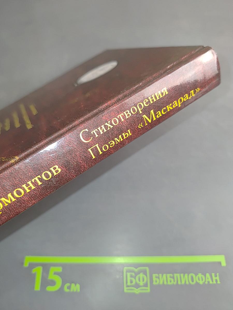 Стихотворения. Поэмы «Маскарад»