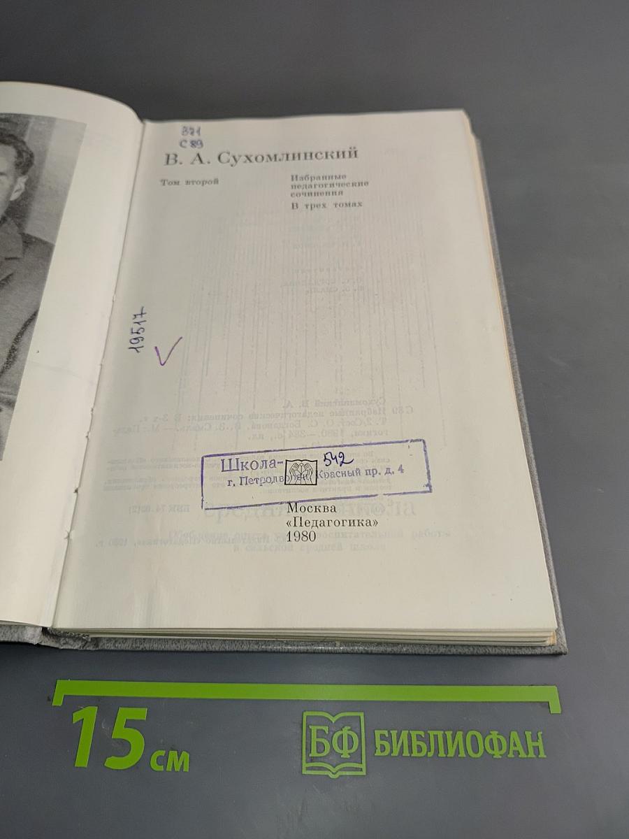 Избранные педагогические сочинения. Том второй