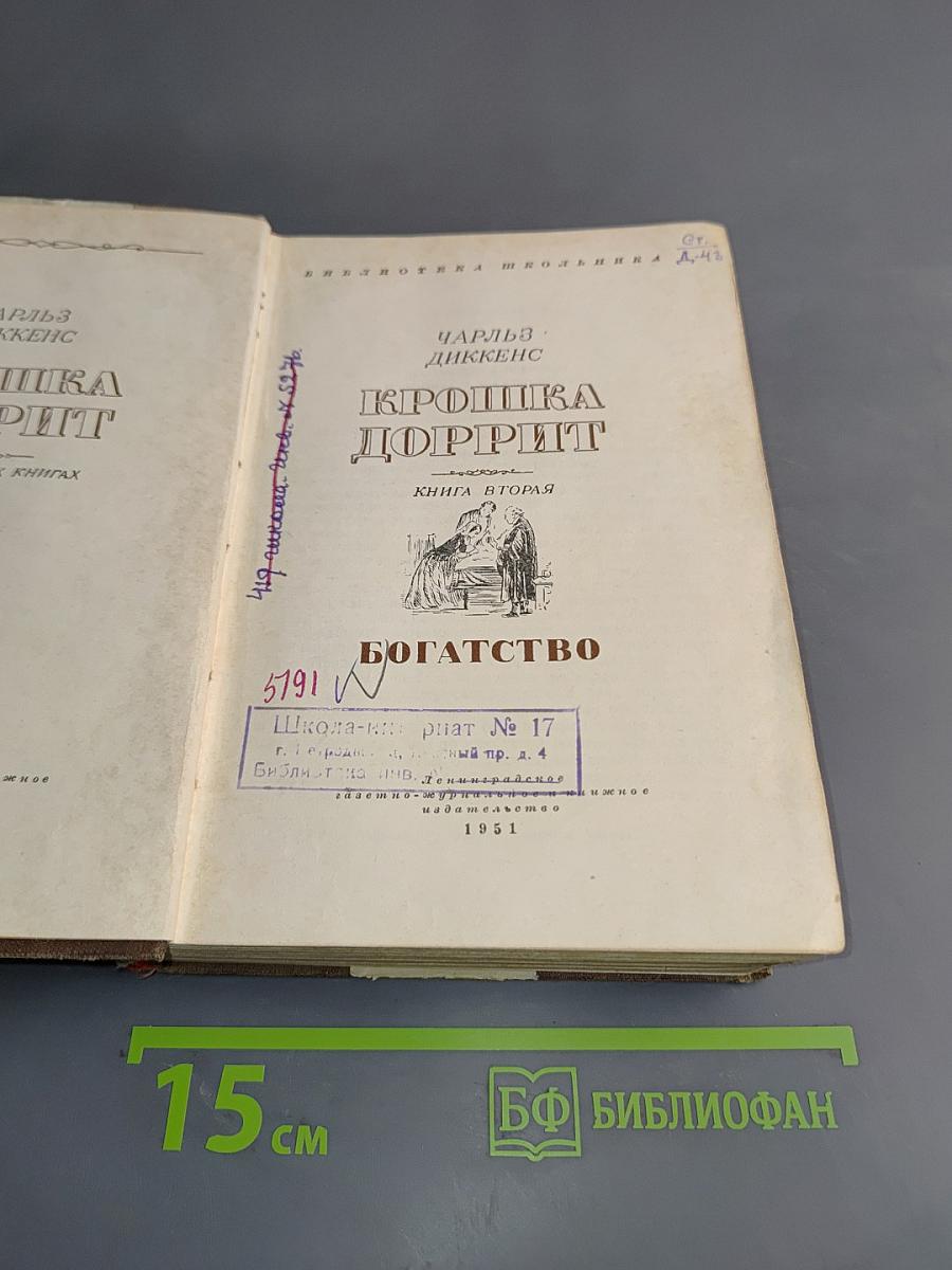 Крошка Доррит. Книга вторая. Богатество