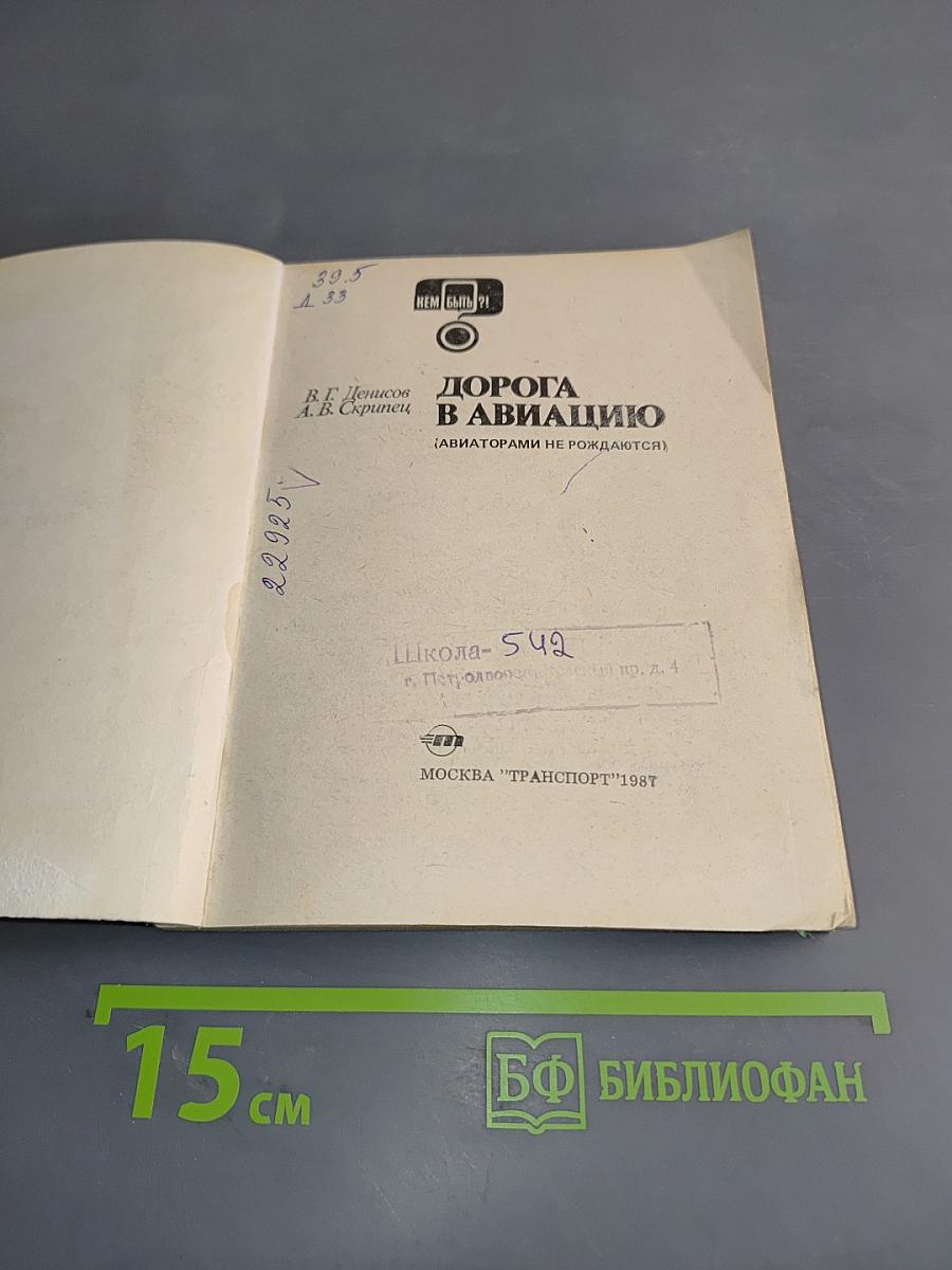 Дорога в авиацию