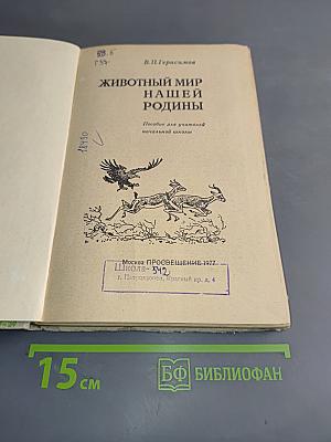 Животный мир нашей родины