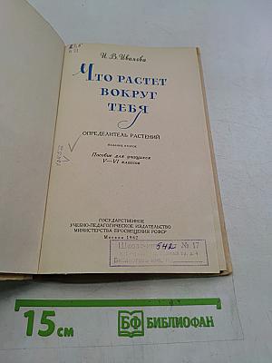 Что растет вокруг тебя. Определитель растений. Пособие для учащихся V-VI классов