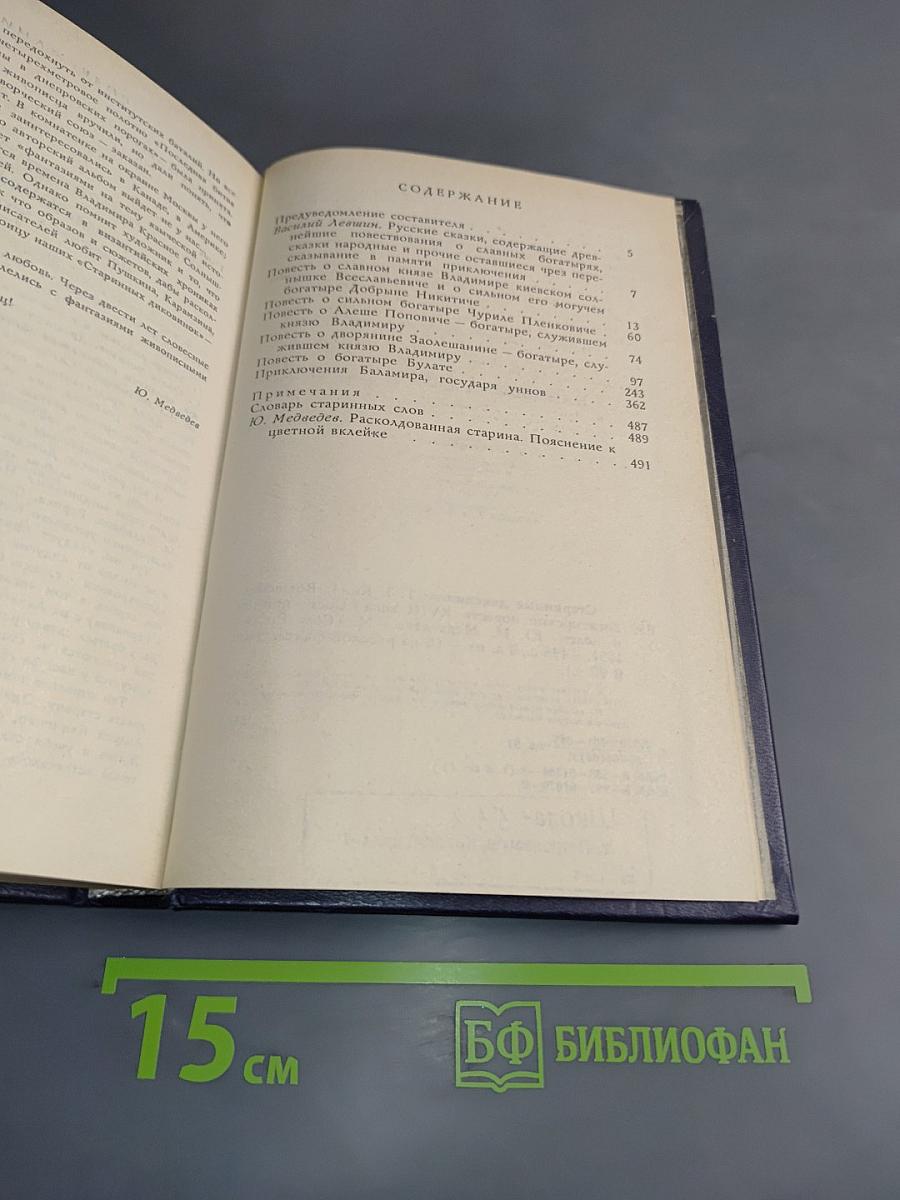Старинные диковинки. Волшебно-богатырские повести XVIII века. Том 3, книга 1