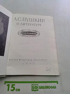 О литературе