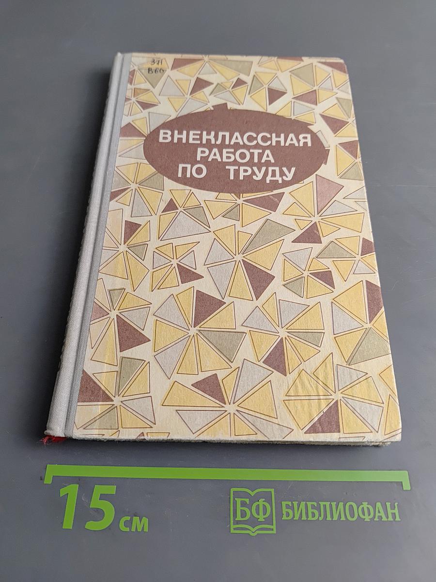 Внеклассная работа по труду