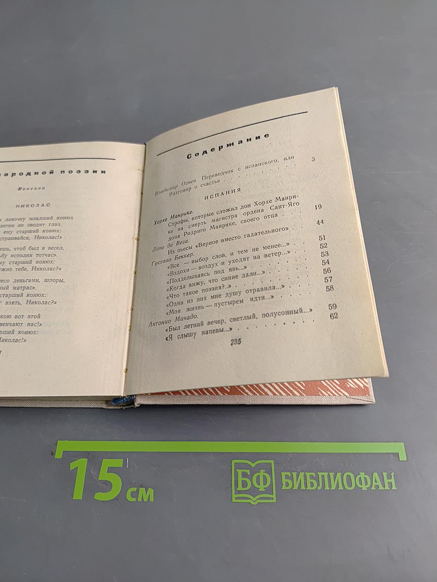 Стихи Испании и Латинской Америки